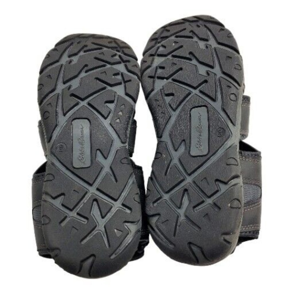 Eddie Bauer Men's 9M Meridian Bump Toe Sandal Black River Float Trip Water Shoe - Picture 10 of 12